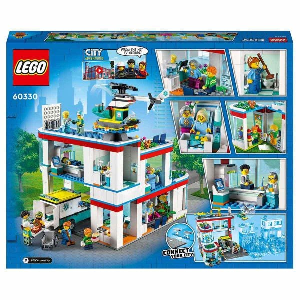 LEGO City Hastane LCT-60330 Yapım Oyuncak Seti