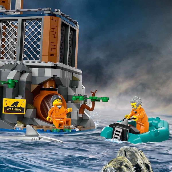 LEGO City Polis Hapishane Adası LCT-60419 Yapım Oyuncak Seti