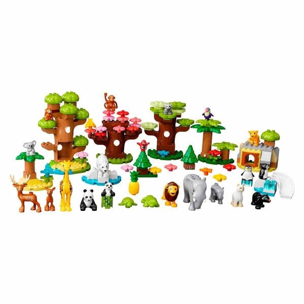 LEGO DUPLO Vahşi Dünya Hayvanları LDP-10975 Yapım Oyuncak Seti