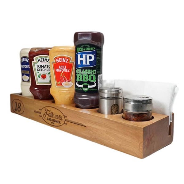 Cafe Restoran Malzemeleri Crm-24 Peçetelik, Sosluk ve Baharatlık Modeli