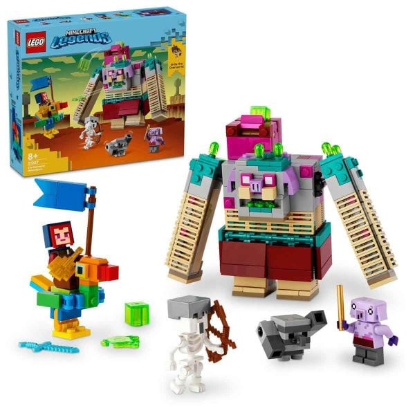LEGO Minecraft Legends Yiyici Karşılaşması LMC-21257 Oyuncak Seti
