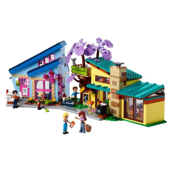 LEGO Friends Olly ve Paisley'nin Aile Evleri LFR-42620 Oyuncak Seti