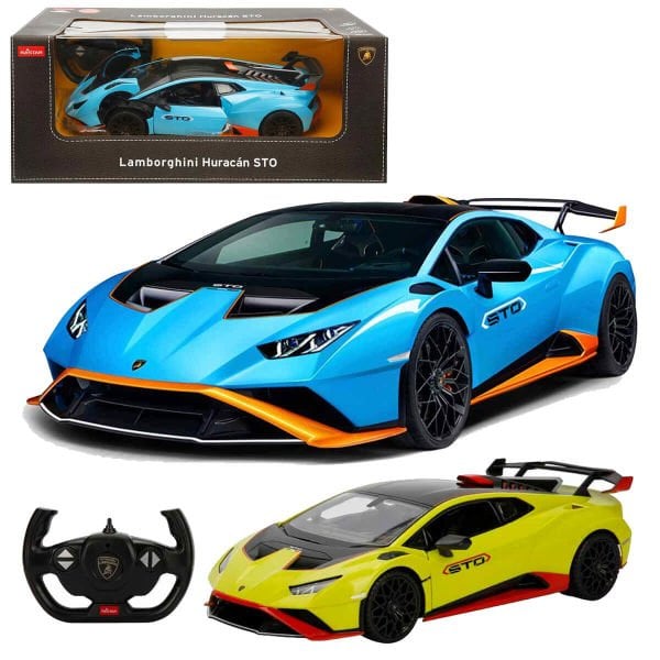 Lamborghini Huracan STO Açılır Kapılı 33 cm Uzaktan Kumandalı Araba RST-98700
