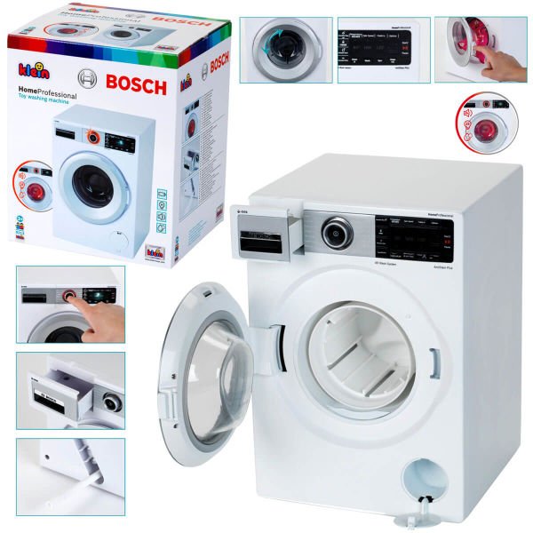 Bosch Sesli Işıklı Home Professional Oyuncak Çamaşır Makinesi SNM-9213