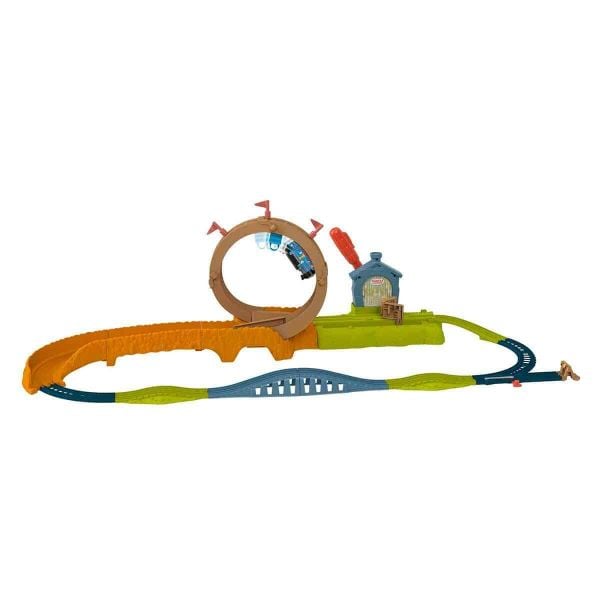 Thomas Ve Arkadaşları Çemberde Dönüş Eğlencesi Oyuncak Tren Seti HJL20