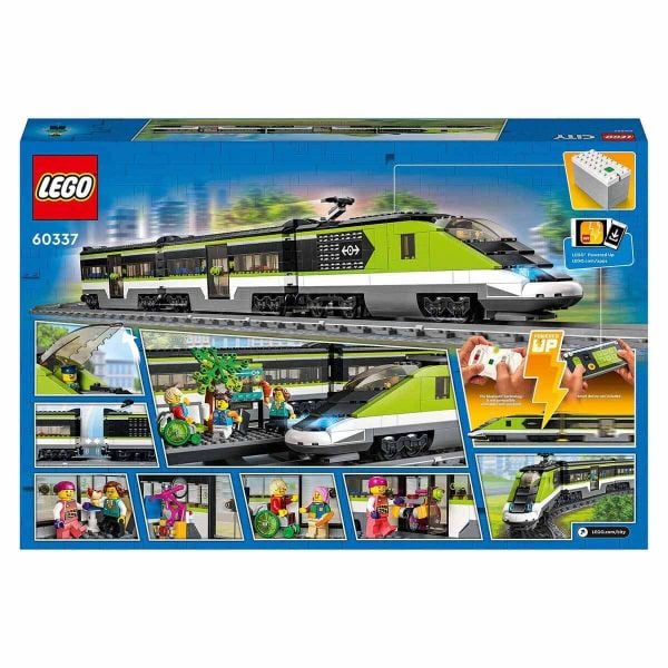 LEGO City Kumandalı Ekspres Yolcu Treni Yapım Oyuncak Seti LCT-60337