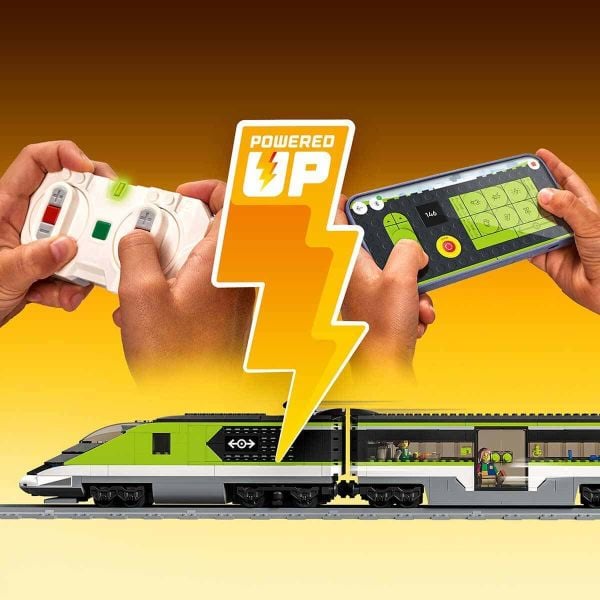 LEGO City Kumandalı Ekspres Yolcu Treni Yapım Oyuncak Seti LCT-60337