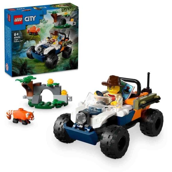 LEGO City Orman Kaşifinin ATV’li Kırmızı Panda Görevi LCT-60424