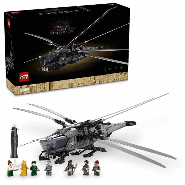 LEGO Icons Dune: Çöl Gezegeni Atreides Royal Ornithopter LIC-10327