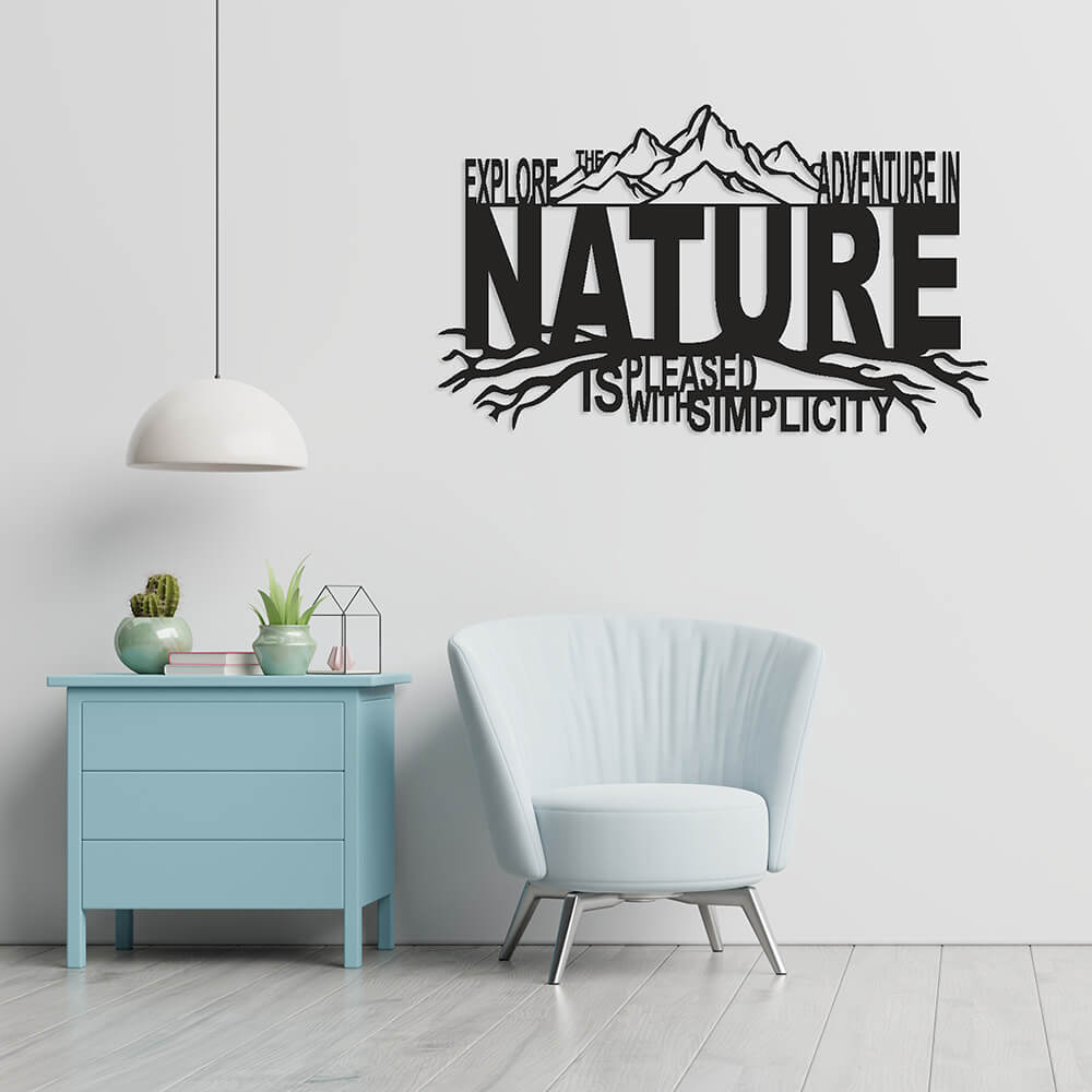 MDF Tablo Dekoratif Nature | Ev Dekorasyon - Duvar Dekorasyonu