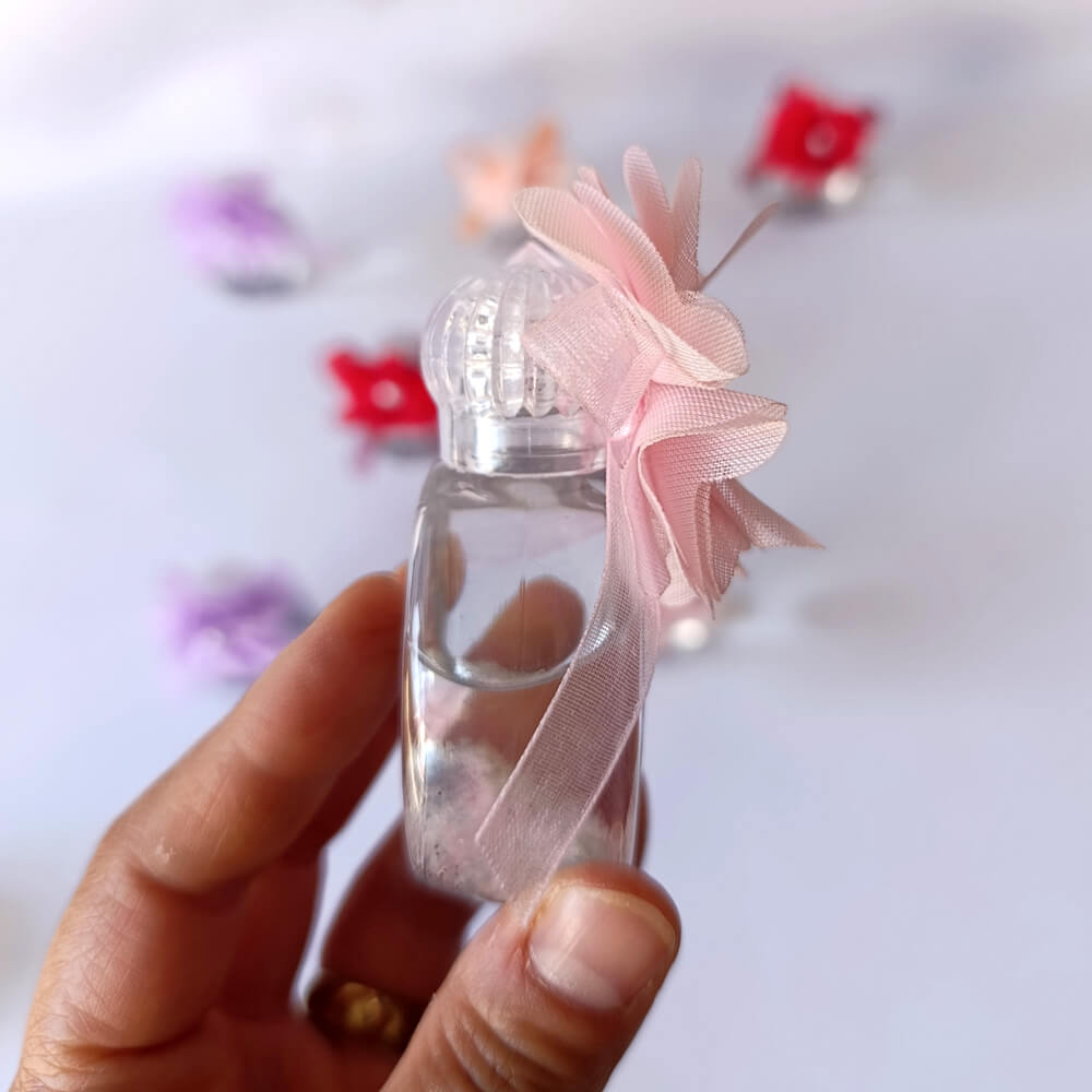 Nikah Şekeri Hediyeliği Kolonya Şişesi Nks-302 Plastik 50cc Kapaklı Elma Şişe