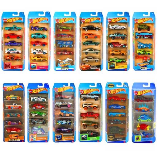 Hot Wheels 5'li Araba Setleri