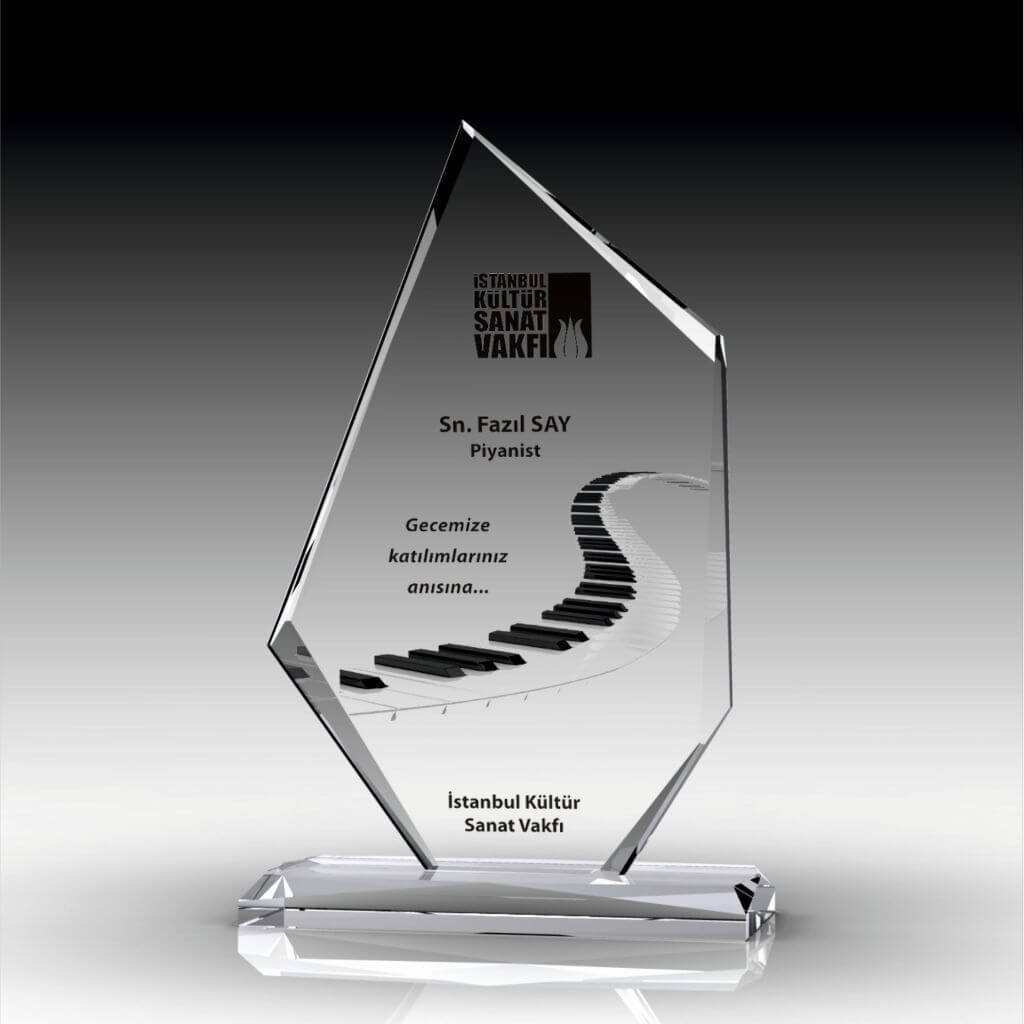 Kristal Plaket Ekt-165a