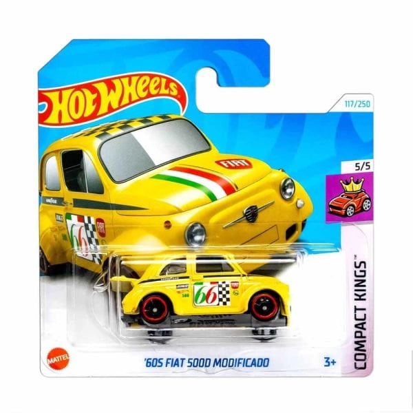 Hot Wheels Compact Kings 60S FIAT 500D MODIFICADO