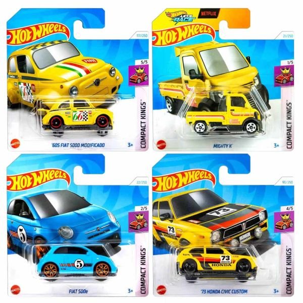 Hot Wheels Compact Kings Fiat 500e