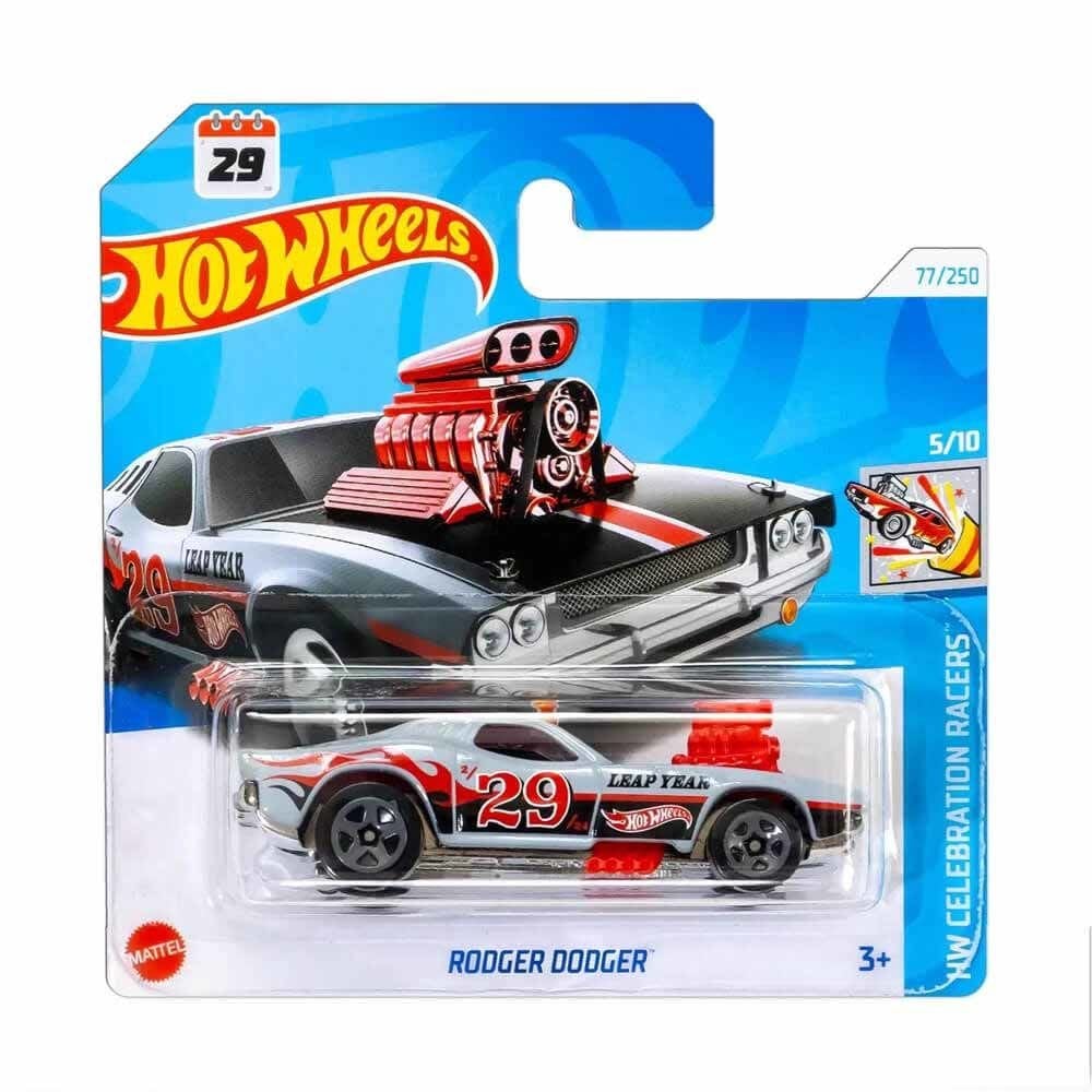 Hot Wheels HW Celebration Racers Rodger Dodger Model Araba