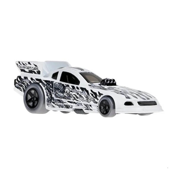 Hot Wheels HW Art Cars Mustang Funny Car Model Araba