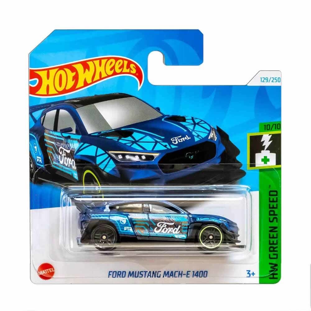 Hot Wheels Ford Mustang Mach-E 1400 HW Green Speed