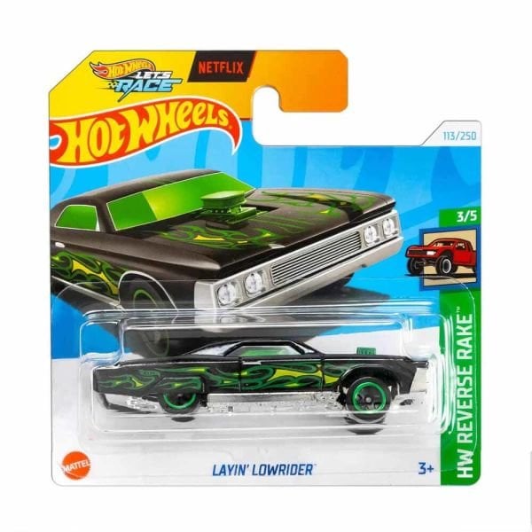Hot Wheels Layin' Lowrider - HW Reverse Rake