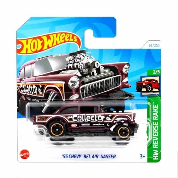 Hot Wheels 55 Chevy Bel Air Gasser - HW Reverse Rake