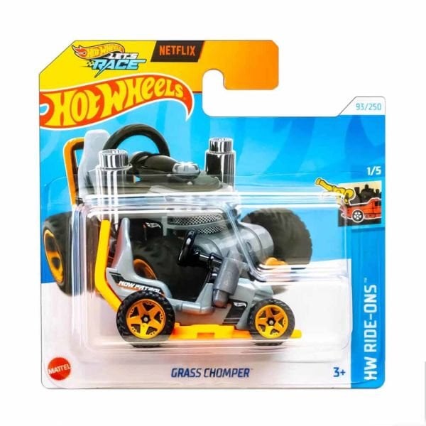 Hot Wheels Grass Chomper Modeli - HW Rides-Ons 2024 Serisi