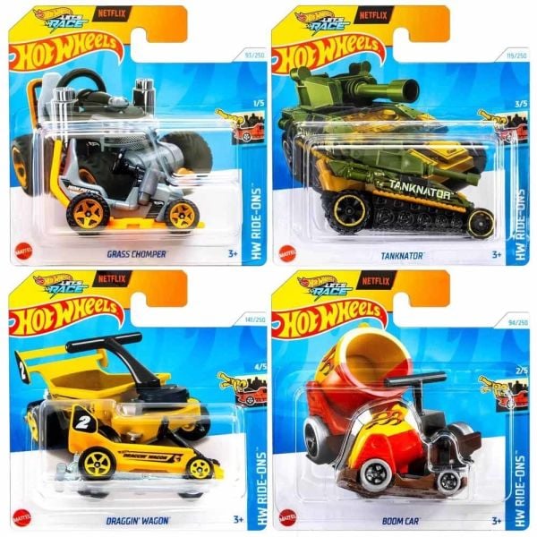 Hot Wheels Tanknator Modeli - HW Rides-Ons 2024 Serisi