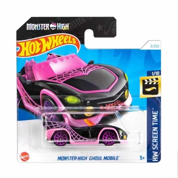 Hot Wheels Monster High Ghoul Mobile Modeli HW Screen Time 2024 Serisi