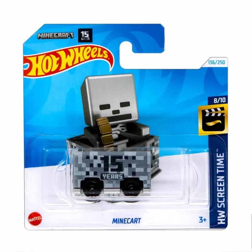 Hot Wheels Minecart Modeli HW Screen Time 2024 Serisi