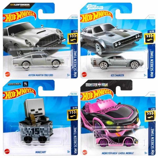 Hot Wheels Aston Martin 1963 DB5 Modeli HW Screen Time 2024 Serisi