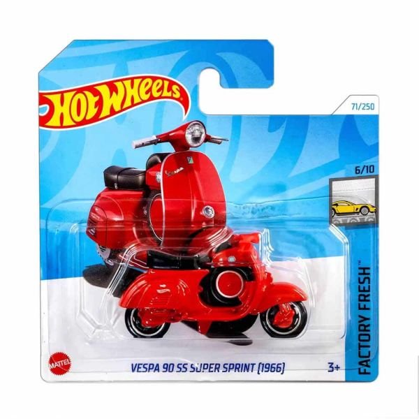 Hot Wheels Vespa 90 SS Super Sprint (1966) Modeli Factory Fresh