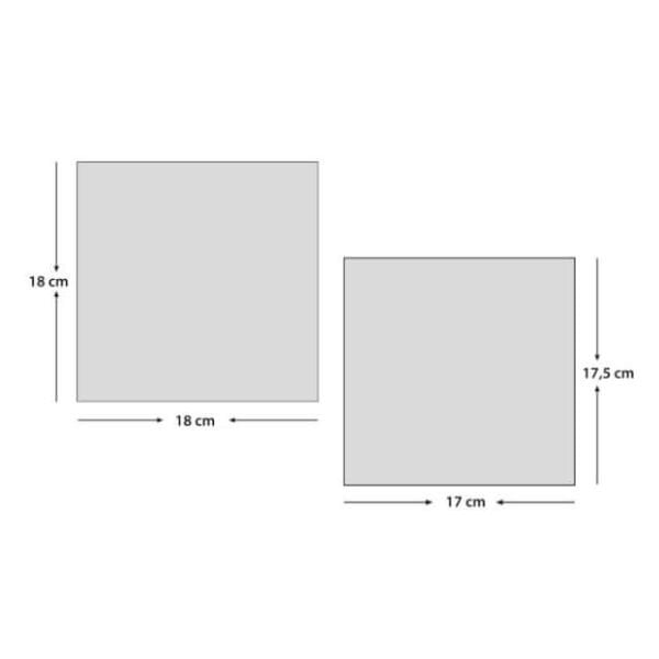 Düğün Davetiyesi Er-505114 | Karton Mühürlü Siyah Renk Zarflı Kare Kalın Lüks Davetiye