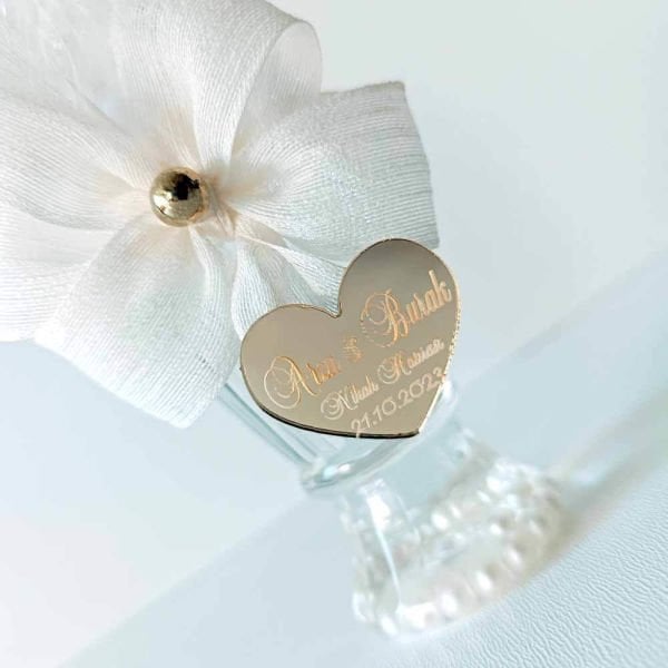 Nikah Şekeri 100cc Plastik Vazo Kolonya Şişesi Nks-227