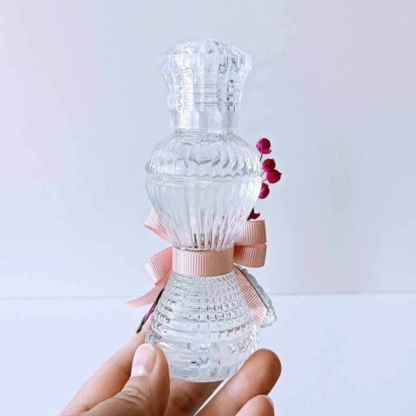 Nikah Şekeri Hediyeliği İnce Belli 100cc Plastik Kolonya Şişesi Nks-229