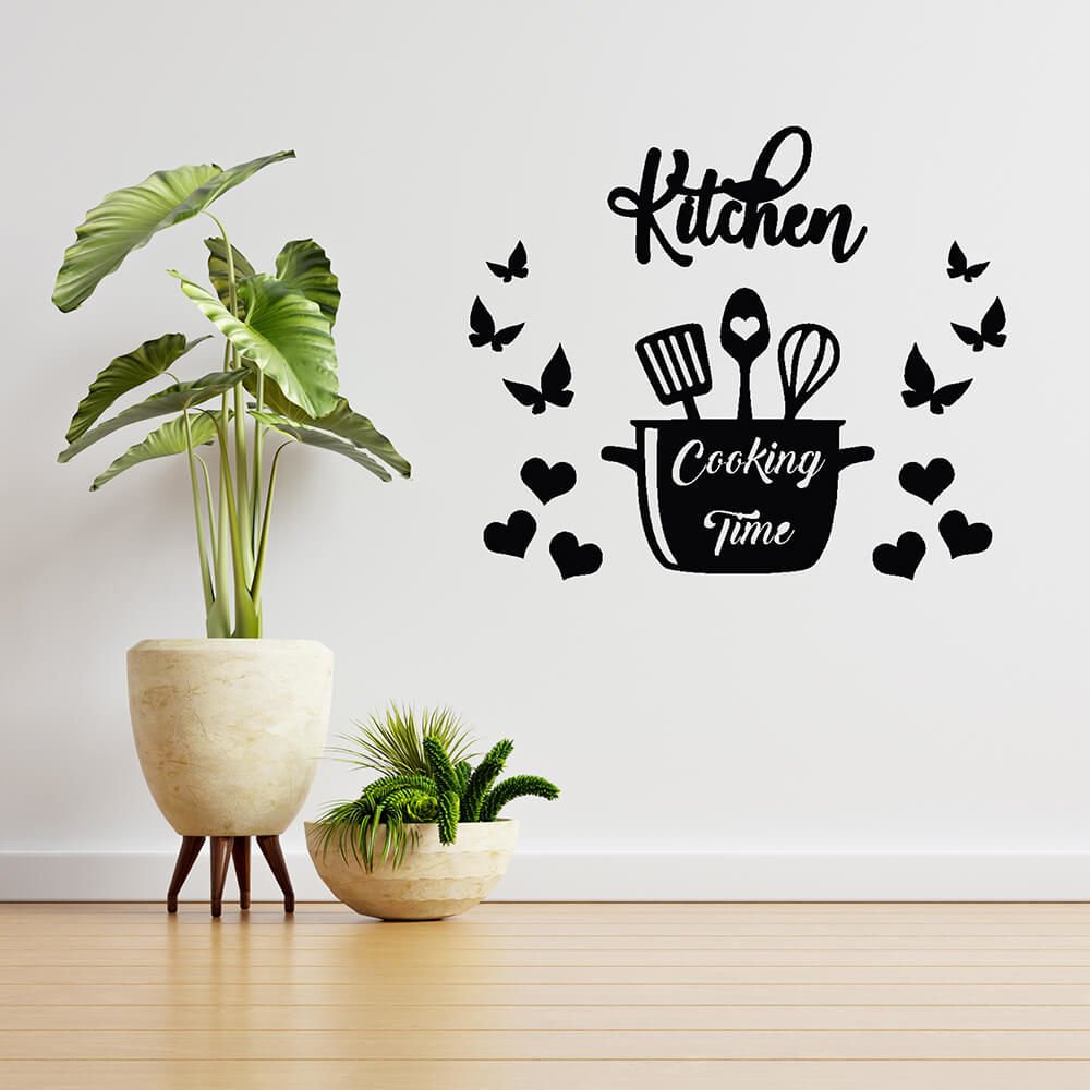 MDF Tablo Dekoratif Cooking Time MDF-11 30x30 cm - 9mm