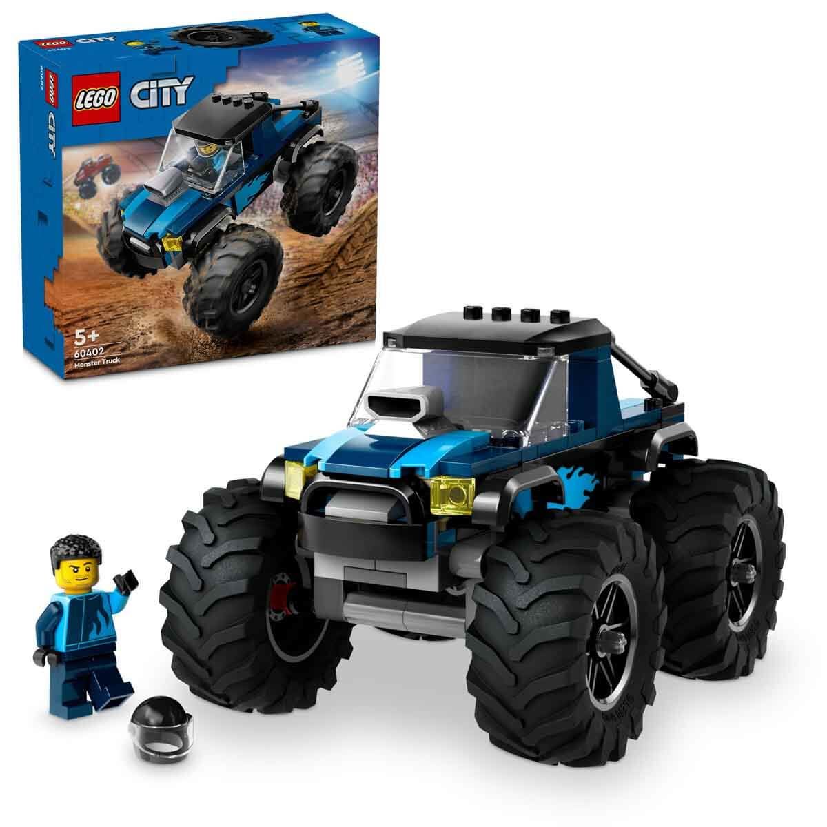 LEGO City Mavi Canavar Kamyon LCT-60402 Yapım Oyuncak