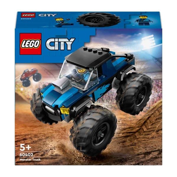 LEGO City Mavi Canavar Kamyon LCT-60402 Yapım Oyuncak