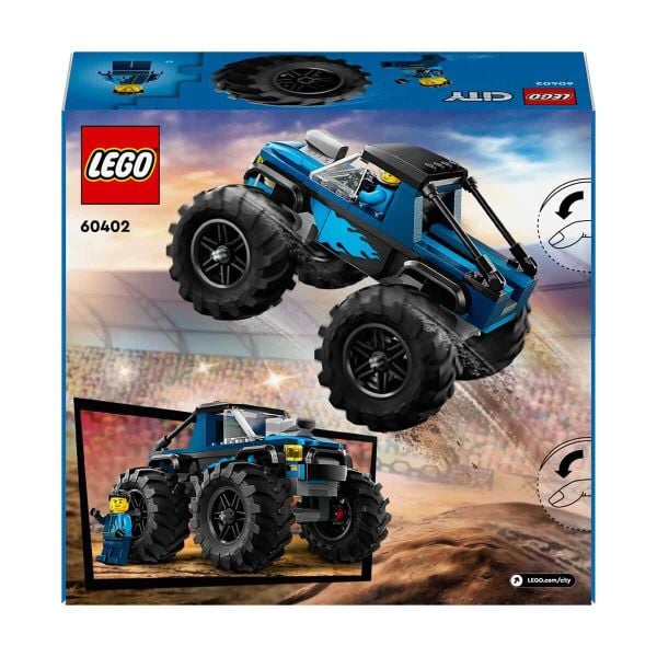 LEGO City Mavi Canavar Kamyon LCT-60402 Yapım Oyuncak