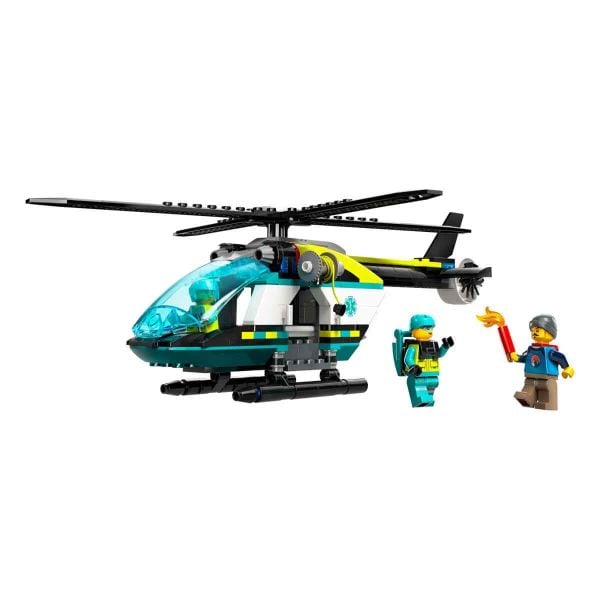 LEGO City Acil Kurtarma Helikopteri LCT-60405 Yapım Oyuncak