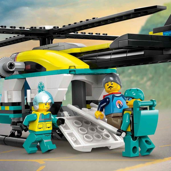 LEGO City Acil Kurtarma Helikopteri LCT-60405 Yapım Oyuncak