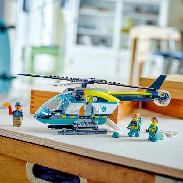 LEGO City Acil Kurtarma Helikopteri LCT-60405 Yapım Oyuncak
