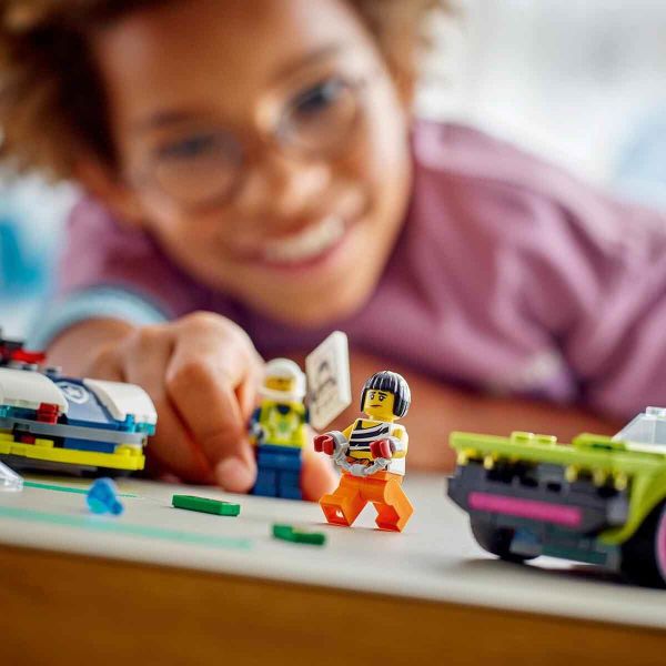 LEGO City Polis Arabası ve Spor Araba Takibi LCT-60415