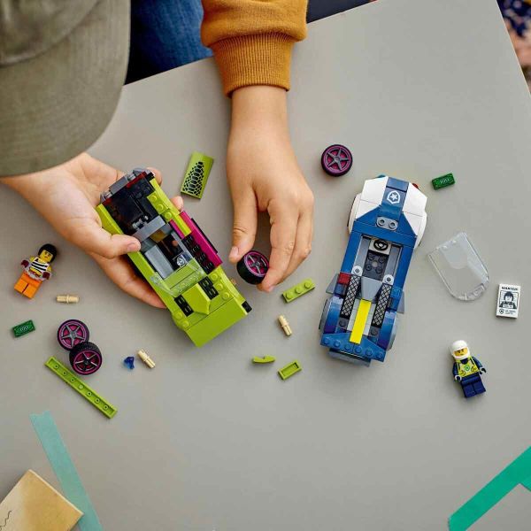 LEGO City Polis Arabası ve Spor Araba Takibi LCT-60415