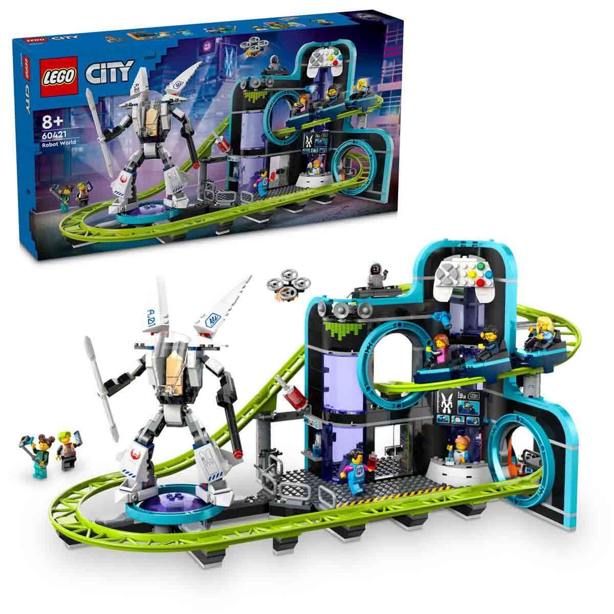 LEGO City Robot Dünyası Hız Treni Parkı LCT-60421