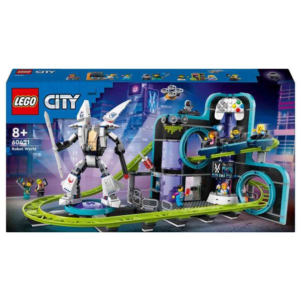LEGO City Robot Dünyası Hız Treni Parkı LCT-60421