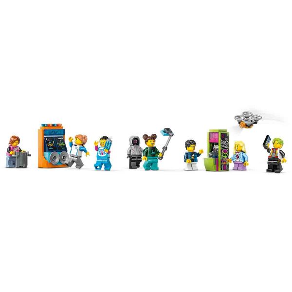 LEGO City Robot Dünyası Hız Treni Parkı LCT-60421