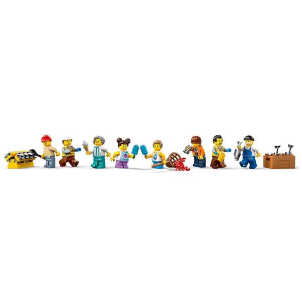 LEGO City Yük Gemili Liman LCT-60422 Yapım Oyuncak Seti