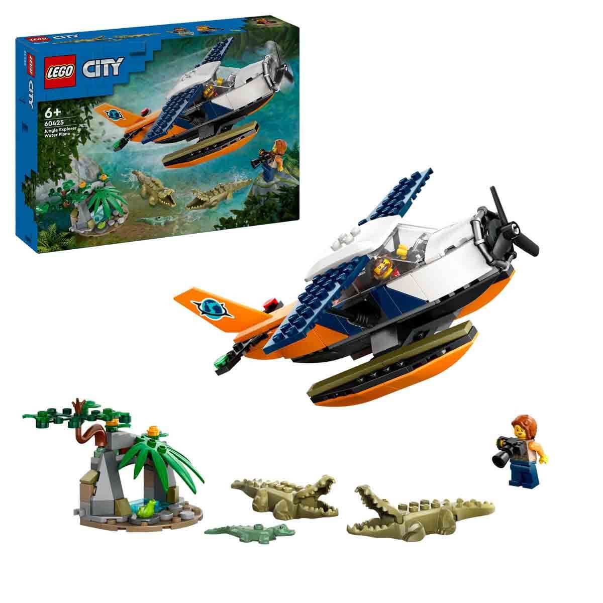 LEGO City Orman Kaşifinin Deniz Uçağı LCT-60425 Yapım Oyuncak