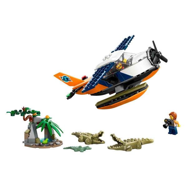 LEGO City Orman Kaşifinin Deniz Uçağı LCT-60425 Yapım Oyuncak