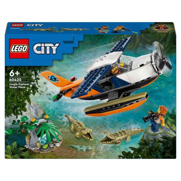 LEGO City Orman Kaşifinin Deniz Uçağı LCT-60425 Yapım Oyuncak