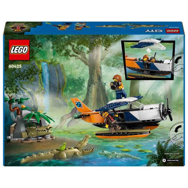LEGO City Orman Kaşifinin Deniz Uçağı LCT-60425 Yapım Oyuncak